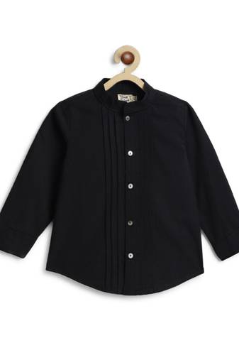 Black cotton shirt