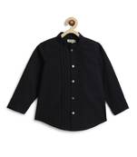 Black cotton shirt