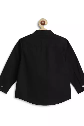 Black cotton shirt