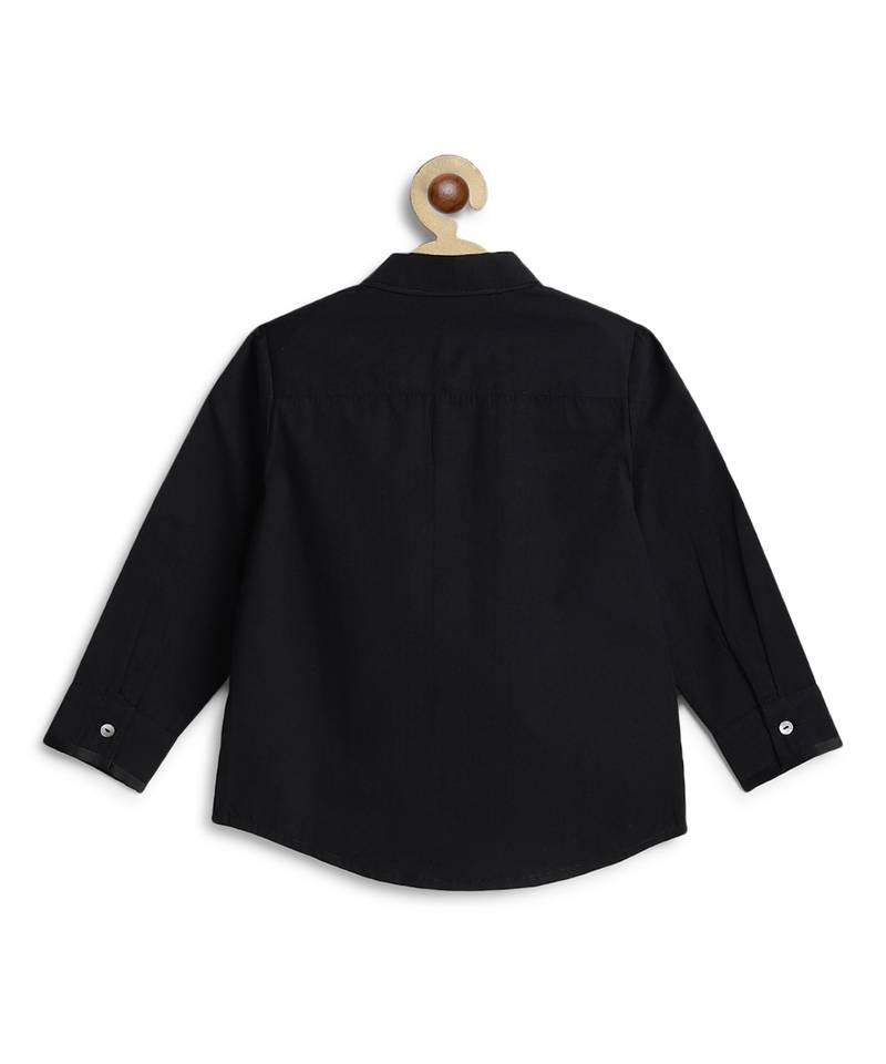 Black cotton shirt