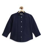 Blue cotton shirt