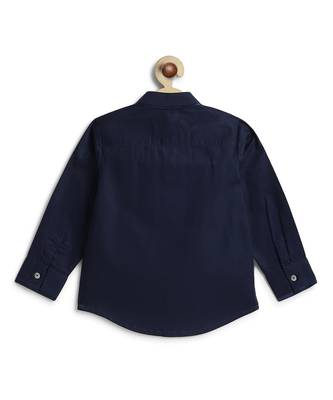 Blue cotton shirt 3