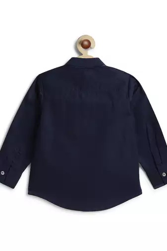 Blue cotton shirt