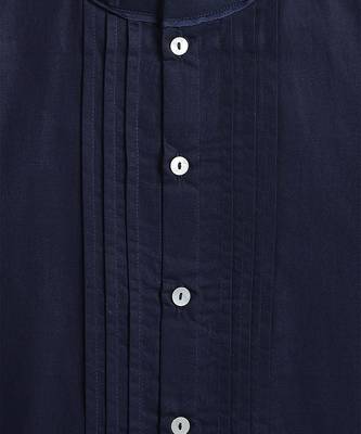 Blue cotton shirt 4