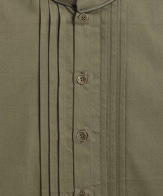 Green cotton shirt 4