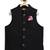 Black cotton nehru jacket