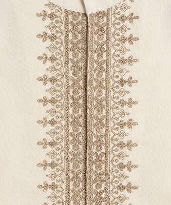 White cotton nehru jacket 4
