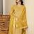 Viscose dola silk embroidered straight kurta set with dupatta
