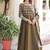 Women nc vichitra with rich sequins & zari embroidered work wdding gown