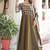 Women nc vichitra with rich sequins & zari embroidered work wdding gown