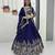 blue art_silk embroidered lehenga choli with dupatta