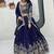 blue art_silk embroidered lehenga choli with dupatta