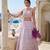 light-lavender satin embroidered lehenga choli with dupatta
