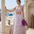 light-lavender satin embroidered lehenga choli with dupatta
