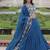 royal-blue art_silk embroidered lehenga choli with dupatta