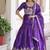 purple art_silk embroidered lehenga choli with dupatta