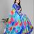 multicolour multicolour digital print saree