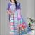 dola digital floral print saree