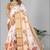 dola digital floral print saree