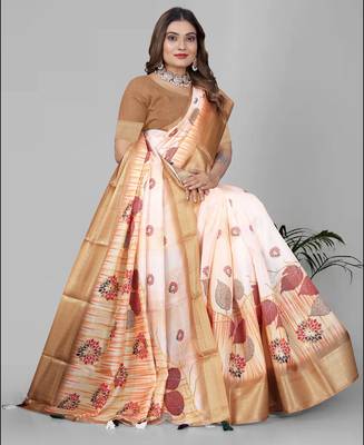 dola digital floral print saree 4