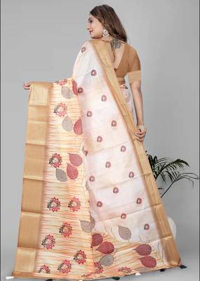 dola digital floral print saree 5