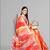 yellow multicolour digital print saree