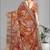 brown  dola digital floral print saree