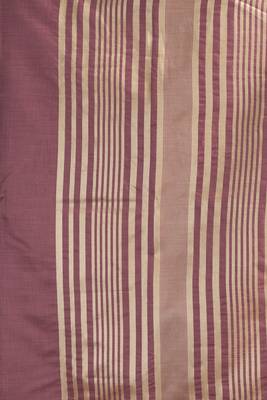 khadi cotton saree with elegant jhallar border & rich brocade blouse 2