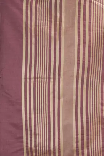 khadi cotton saree with elegant jhallar border & rich brocade blouse