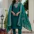 Rama green roman silk embroidered sequence designer salwar suit