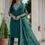 Rama green roman silk embroidered sequence designer salwar suit
