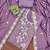 purple embroidered georgette semi_stitched churidar dress-materials