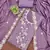 purple embroidered georgette semi_stitched churidar dress-materials