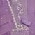 purple embroidered georgette semi_stitched churidar dress-materials