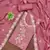 pink embroidered georgette semi_stitched churidar dress-materials