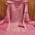 pink embroidered georgette semi_stitched churidar dress-materials