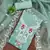 sea-green embroidered organza semi_stitched churidar dress-materials