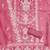 pink embroidered organza semi_stitched churidar dress-materials