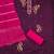 purple embroidered cotton semi_stitched churidar dress-materials
