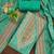 green printed cotton semi_stitched churidar dress-materials
