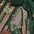 green printed cotton semi_stitched churidar dress-materials