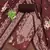 brown printed cotton semi_stitched churidar dress-materials