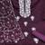 Purple embroidered cotton semi stitched churidar dress-materials