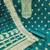 Sea-green woven shimmer semi stitched churidar dress-materials