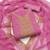 Pink embroidered georgette semi stitched churidar dress-materials