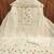 White embroidered cotton semi stitched churidar dress-materials