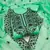 Light-green embroidered cotton semi stitched churidar dress-materials