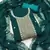 Green embroidered georgette semi stitched churidar dress-materials