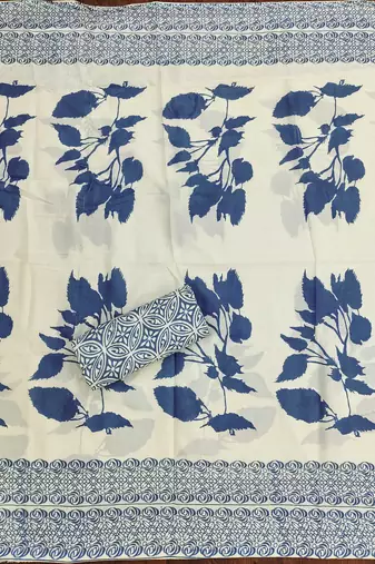 Multicolor printed cotton churidar dress-materials