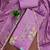 Lavender sequins cotton semi stitched churidar dress-materials